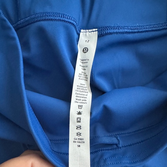 Lululemon Base Pace High-Rise Tight 25" in Symphony Blue - Picture 5 of 8